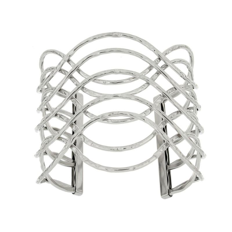 BRACCIALE MANHATTAN IN ACCIAIO MM 62