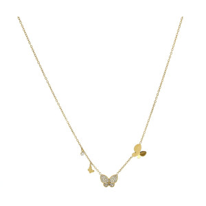COLLANA NAYERA CM 38+5 IN ACCIAIO