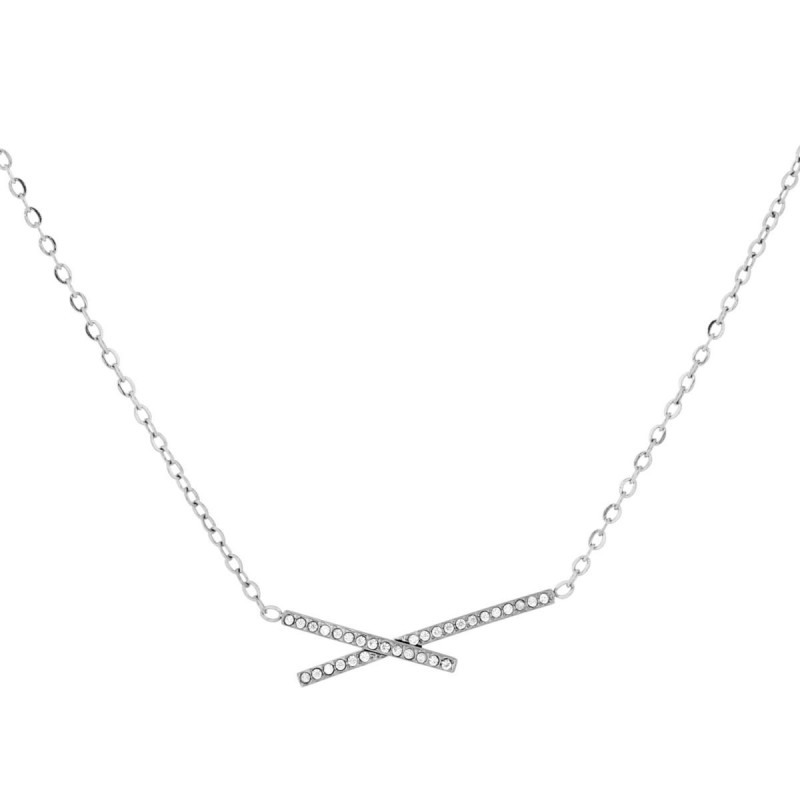 COLLANA NAYERA CM 40+5 IN ACCIAIO