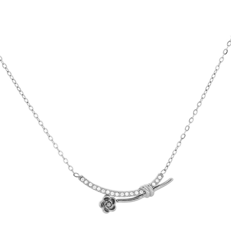 COLLANA NAYERA CM 37+5 IN ACCIAIO