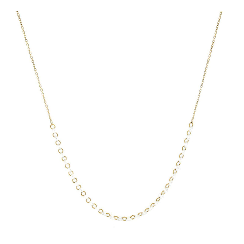 COLLANA NAYERA CM 44+5 IN ACCIAIO