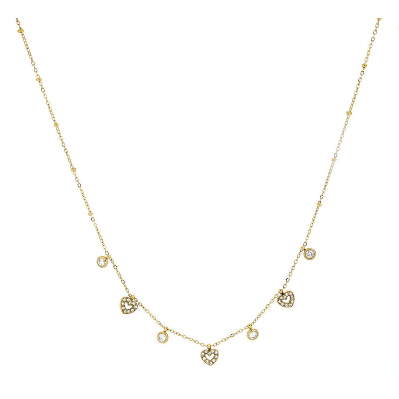 COLLANA NAYERA CM 42+5 IN ACCIAIO