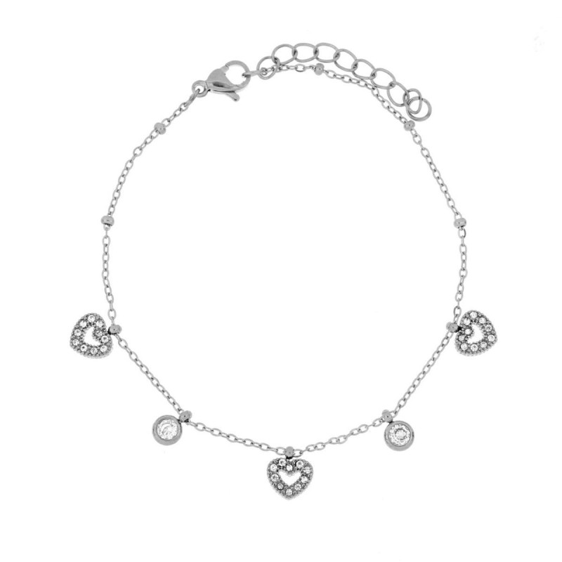 BRACCIALE NAYERA CM 16+3 IN ACCIAIO