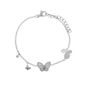 BRACCIALE NAYERA CM 16+3 IN ACCIAIO