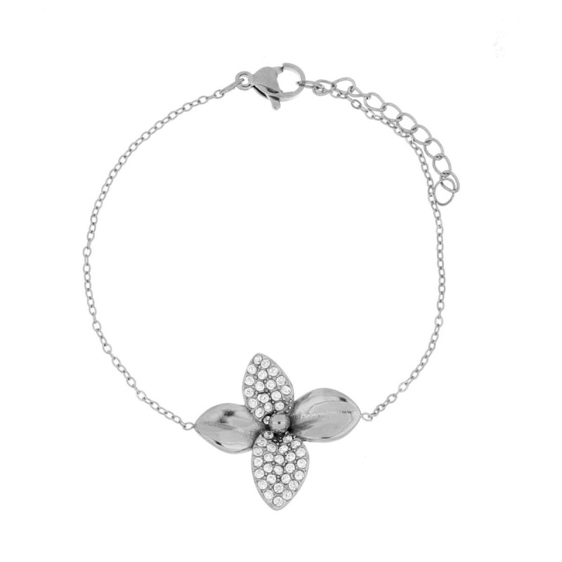 BRACCIALE NAYERA CM 16+3 IN ACCIAIO
