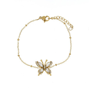 BRACCIALE NAYERA CM 15+3 IN ACCIAIO
