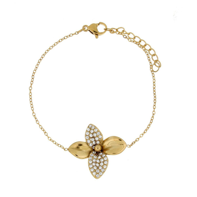 BRACCIALE NAYERA CM 16+3 IN ACCIAIO