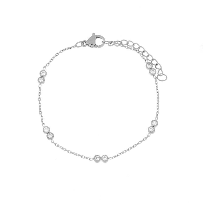 BRACCIALE NAYERA CM 15+3 IN ACCIAIO