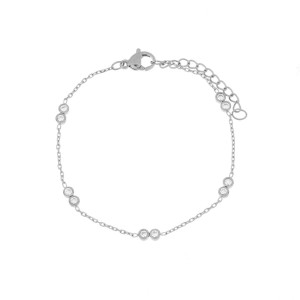 BRACCIALE NAYERA CM 15+3 IN ACCIAIO