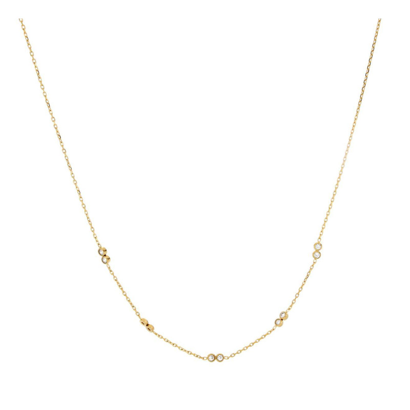 COLLANA NAYERA CM 42+5 IN ACCIAIO