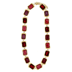 COLLANA MARRAKECH IN ACCIAIO CM 44+5