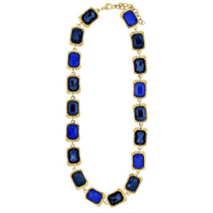 COLLANA MARRAKECH IN ACCIAIO CM 44+5