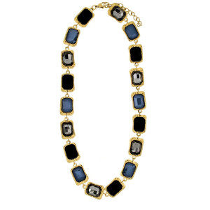 COLLANA MARRAKECH IN ACCIAIO CM 44+5