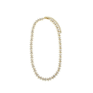 COLLANA CLEOPATRA CM 36+7 IN ACCIAIO