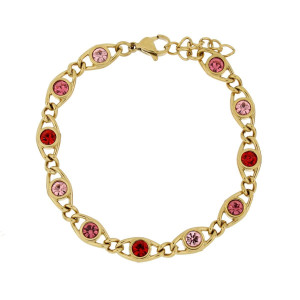 BRACCIALE SELYNA IN ACCIAIO CM 17+3