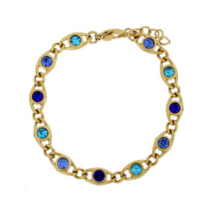 BRACCIALE SELYNA IN ACCIAIO CM 17+3