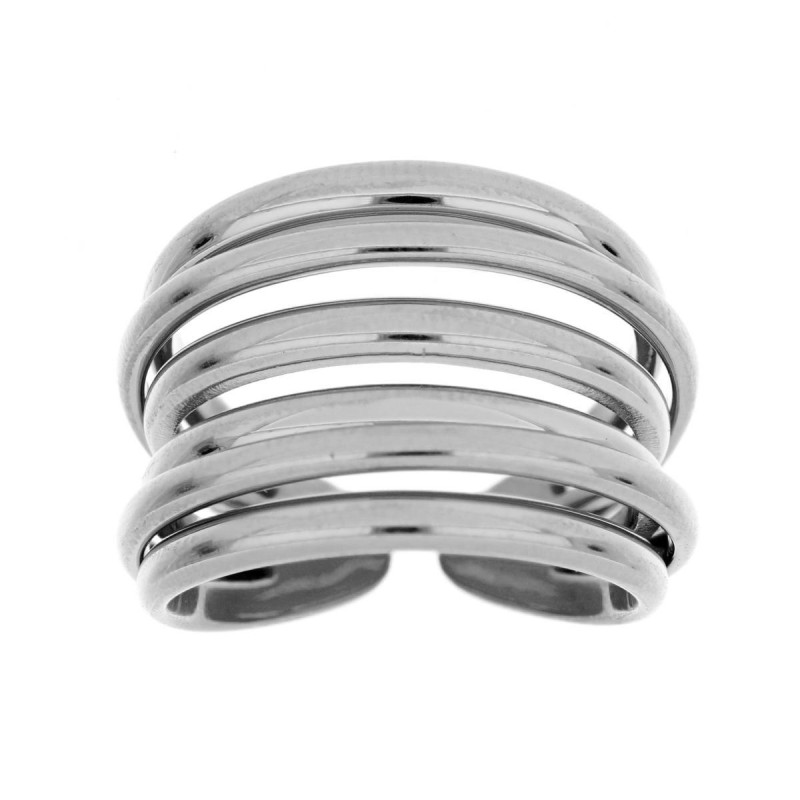 ANELLO ANEMOS MM 16 IN ACCIAIO