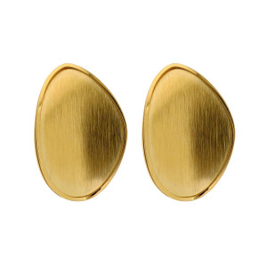 ORECCHINI ANEMOS MM 26X18 IN ACCIAIO