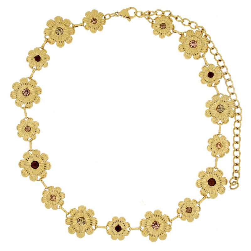 COLLANA ALETHEA CM 31+12 IN ACCIAIO