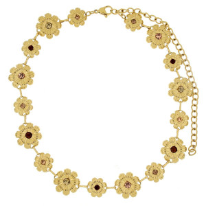 COLLANA ALETHEA CM 31+12 IN ACCIAIO
