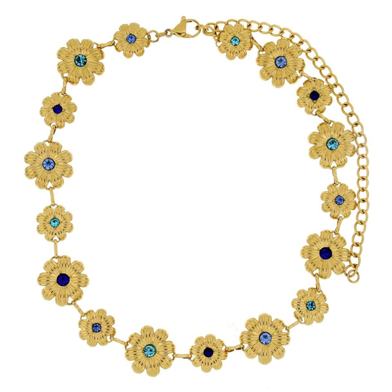 COLLANA ALETHEA CM 31+12 IN ACCIAIO