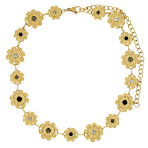 COLLANA ALETHEA CM 31+12 IN ACCIAIO