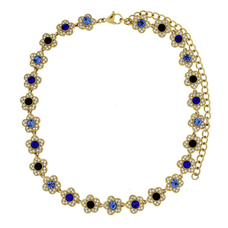 COLLANA ALETHEA CM 30+12 IN ACCIAIO