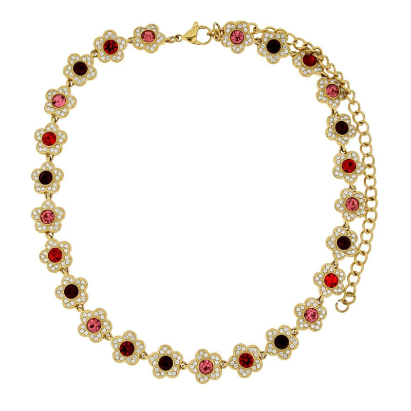 COLLANA ALETHEA CM 30+12 IN ACCIAIO