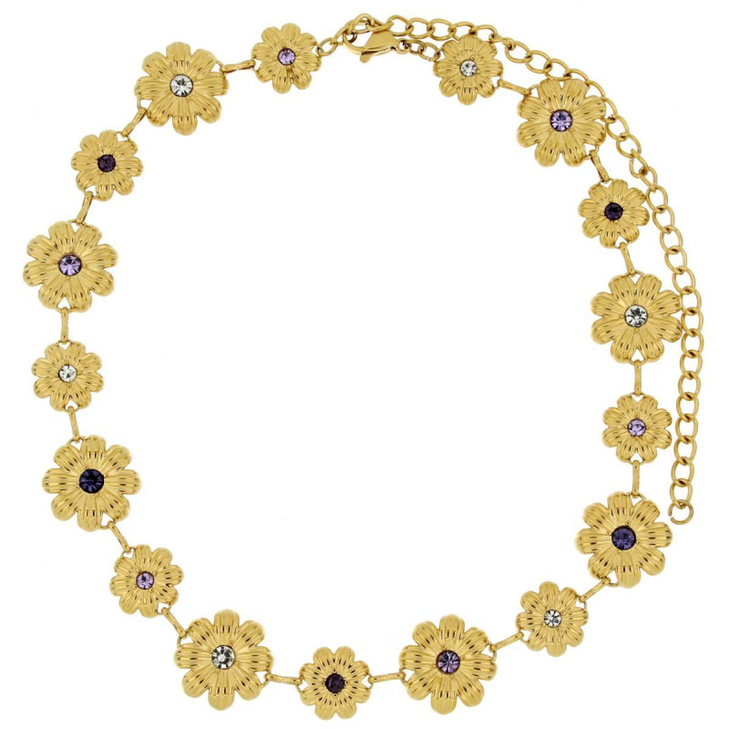 COLLANA ALETHEA CM 31+12 IN ACCIAIO