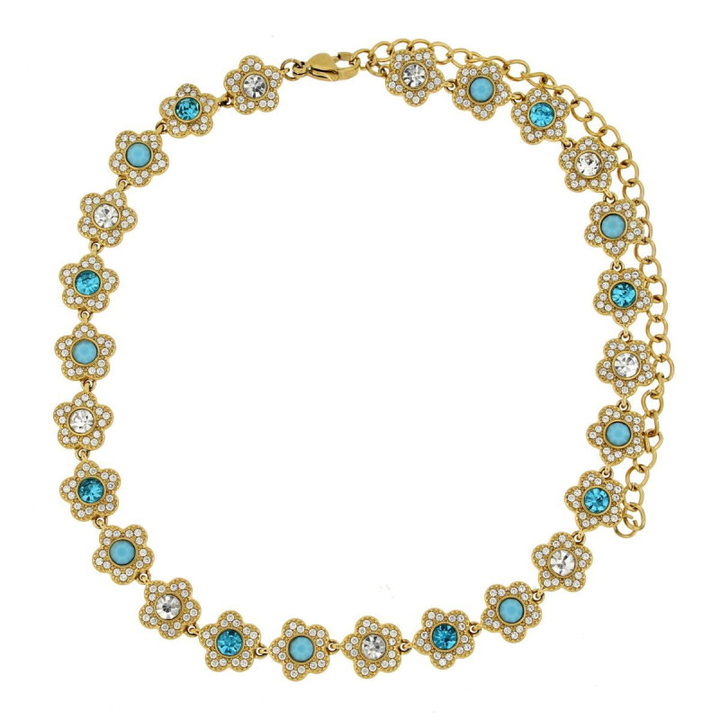 COLLANA ALETHEA CM 30+12 IN ACCIAIO