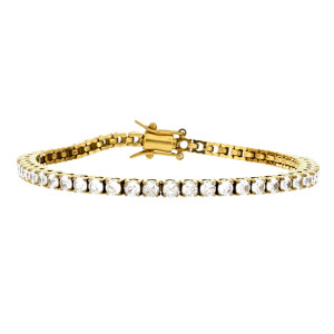 BRACCIALE TENNIS MM 17 IN ACCIAIO
