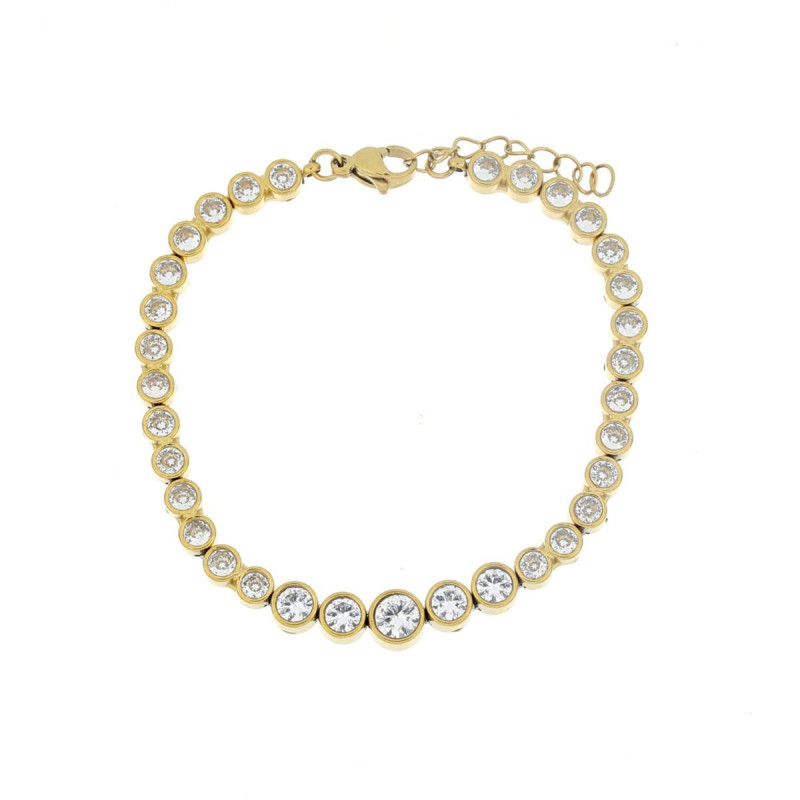 BRACCIALE KYRA CM 16+3 IN ACCIAIO