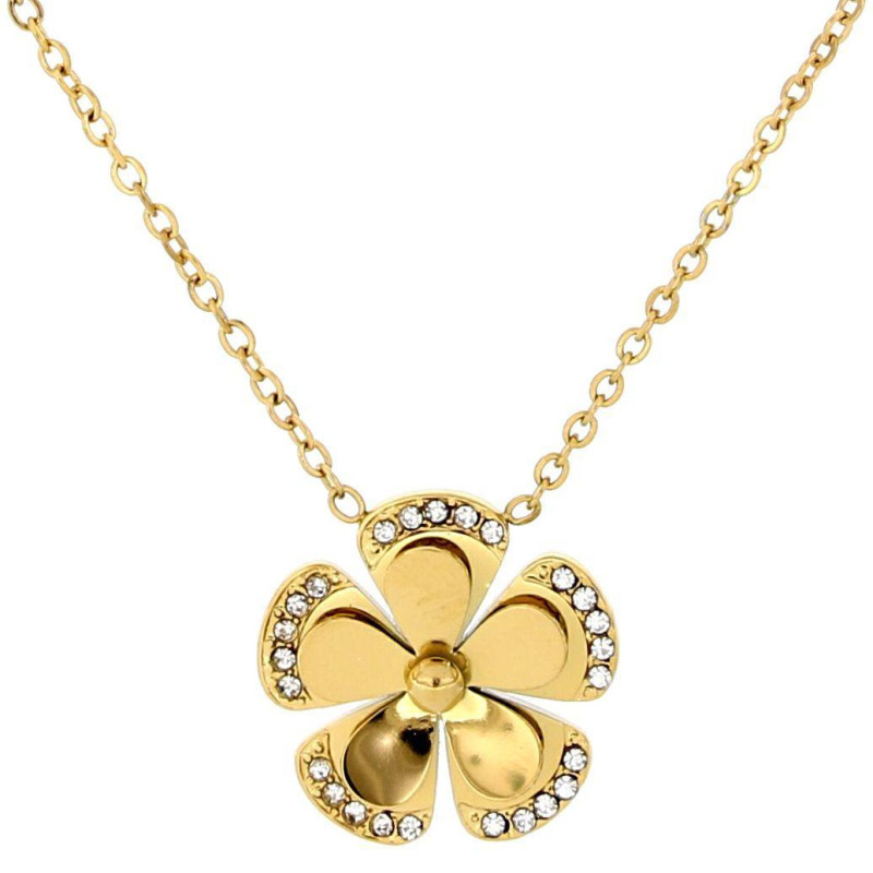 COLLANA "ADANA" CM 37+5 IN ACCIAIO