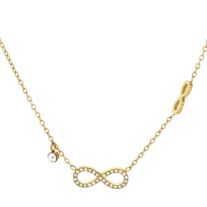 COLLANA "ADANA" CM 37+5 IN ACCIAIO MM 18