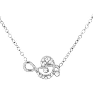 COLLANA "ADANA" CM 40+5 IN ACCIAIO