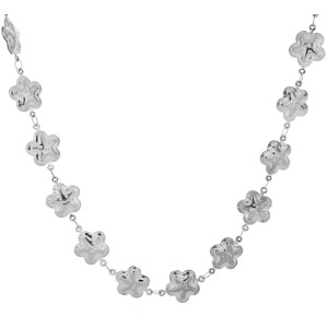 COLLANA KYRA CM 41+5 IN ACCIAIO