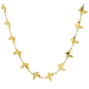 COLLANA KYRA CM 41+5 IN ACCIAIO