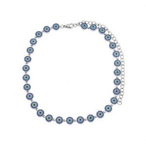 COLLANA MINERVA A CHOKER CM 30+12 IN ACCIAIO