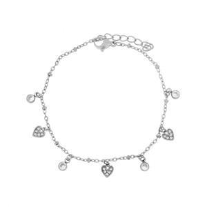 BRACCIALE NAYERA CM 15+3 IN ACCIAIO