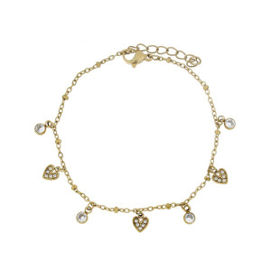 BRACCIALE NAYERA CM 15+3 IN ACCIAIO