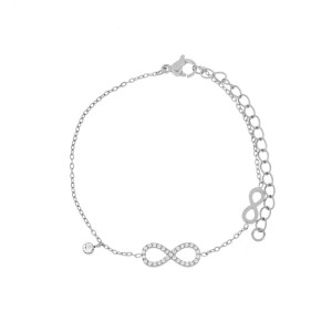 BRACCIALE NAYERA CM 15+5 IN ACCIAIO