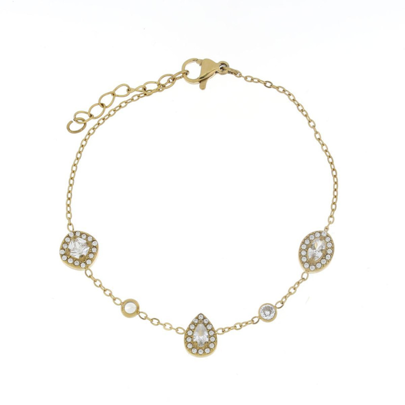 BRACCIALE NAYERA CM 16+2 IN ACCIAIO