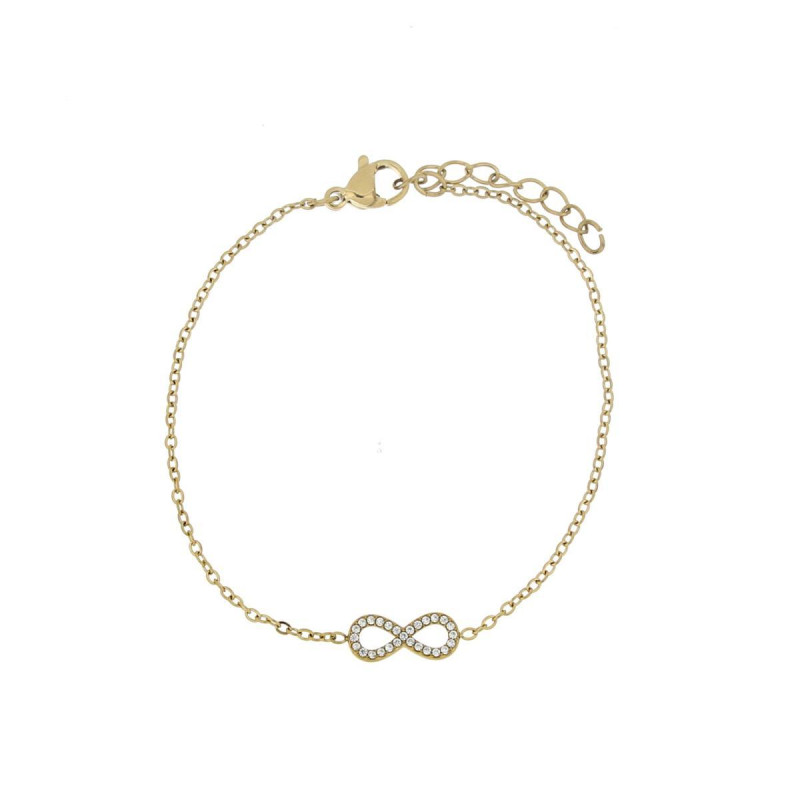 BRACCIALE NAYERA CM 16+3 IN ACCIAIO
