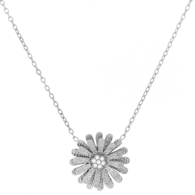 COLLANA NAYERA CM 40+5 IN ACCIAIO MM 17