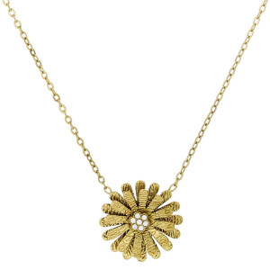 COLLANA NAYERA CM 40+5 IN ACCIAIO MM 17