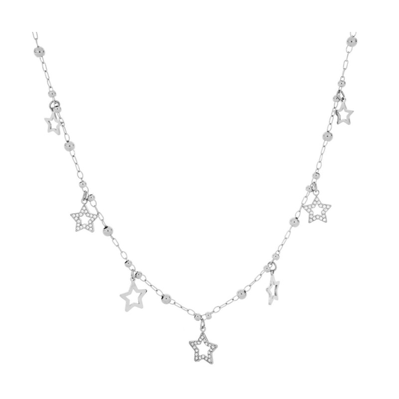 COLLANA NAYERA CM 40+5 IN ACCIAIO