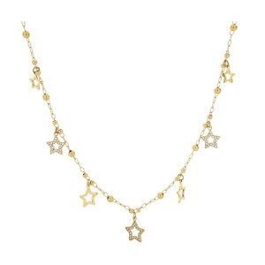 COLLANA NAYERA CM 40+5 IN ACCIAIO