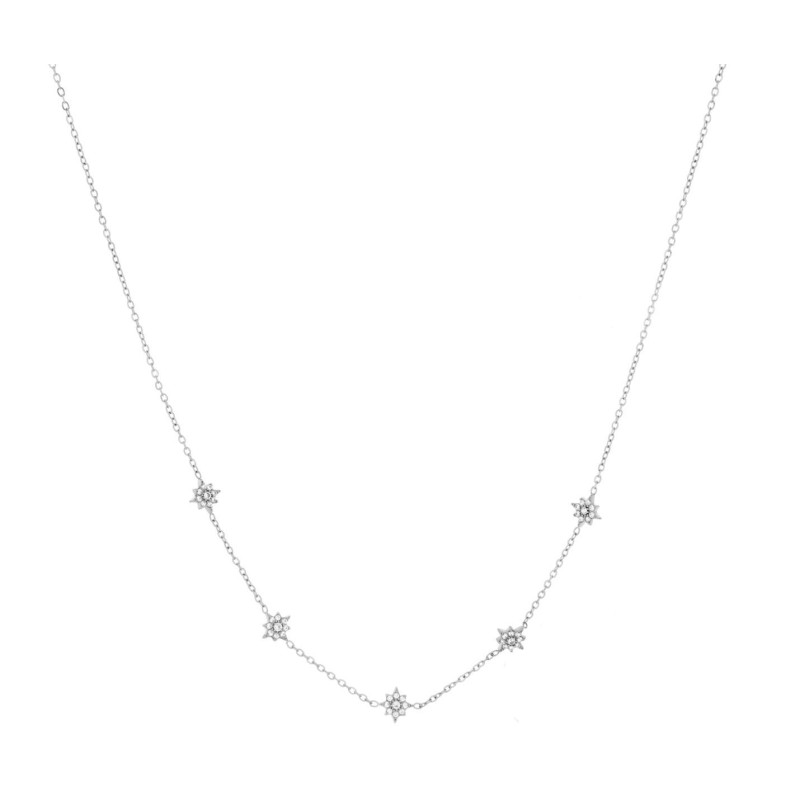 COLLANA NAYERA CM 40+5 IN ACCIAIO