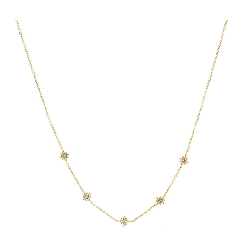 COLLANA NAYERA CM 40+5 IN ACCIAIO