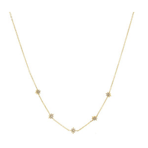 COLLANA NAYERA CM 40+5 IN ACCIAIO